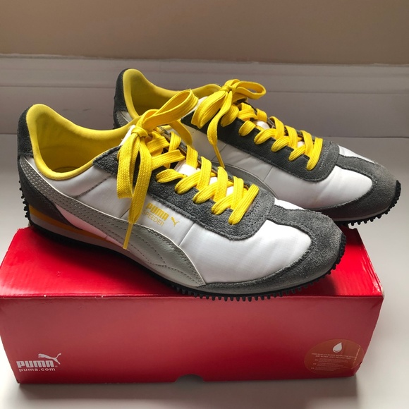 puma speeder white